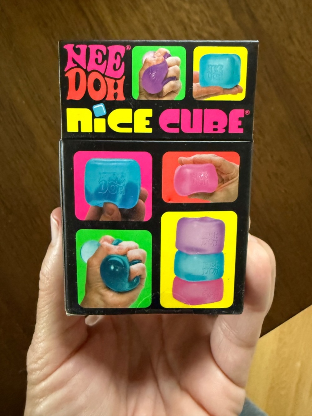 *Authentic Blue NeeDoh Nice Cube Squish! - Picture 2 of 2